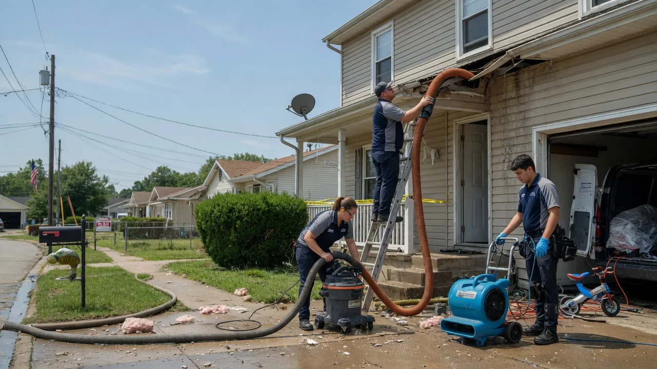Water Damage Restoration in Pickstown, SD near me